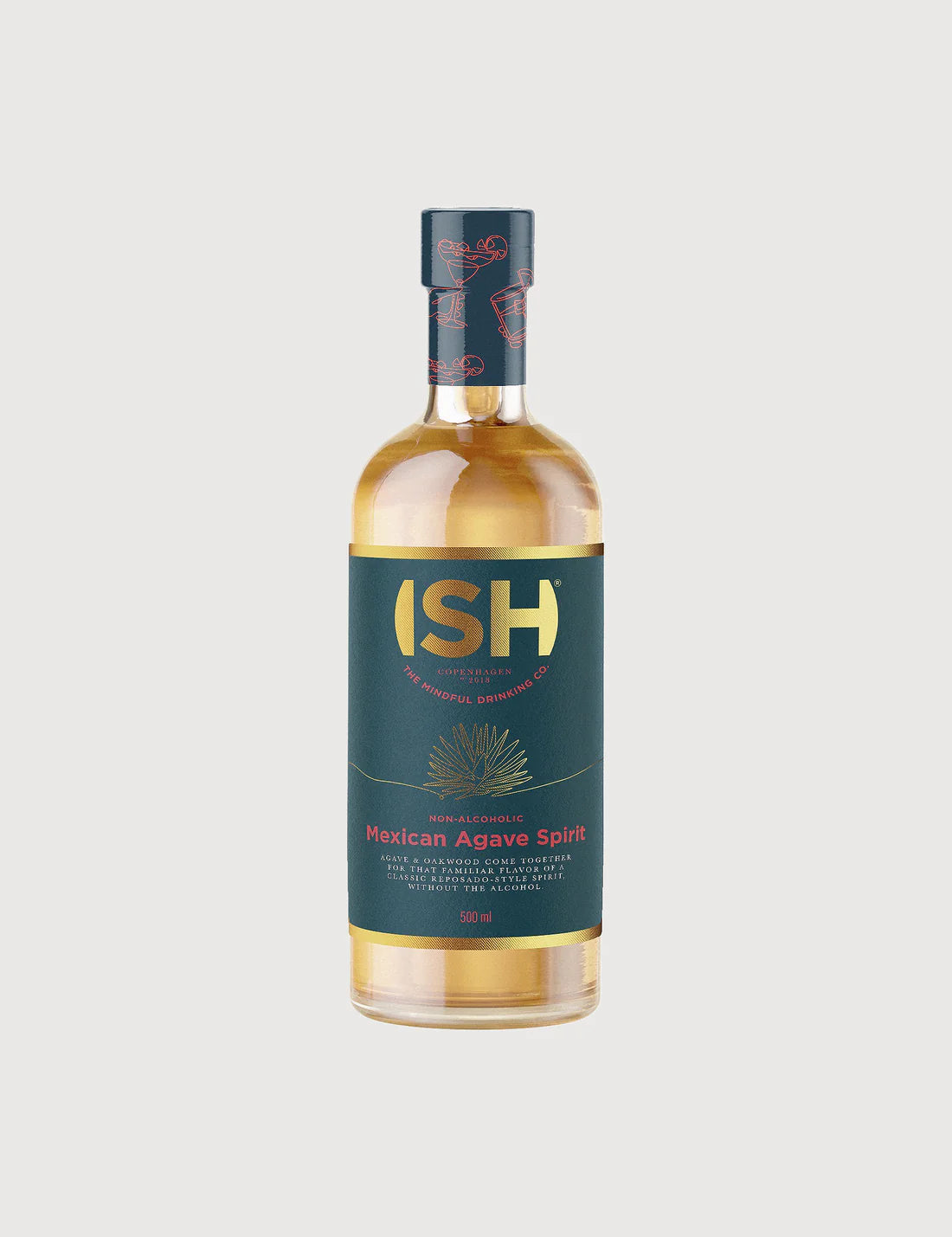 ISH Agave Distiliatas nealkoholinė tekila 500ml