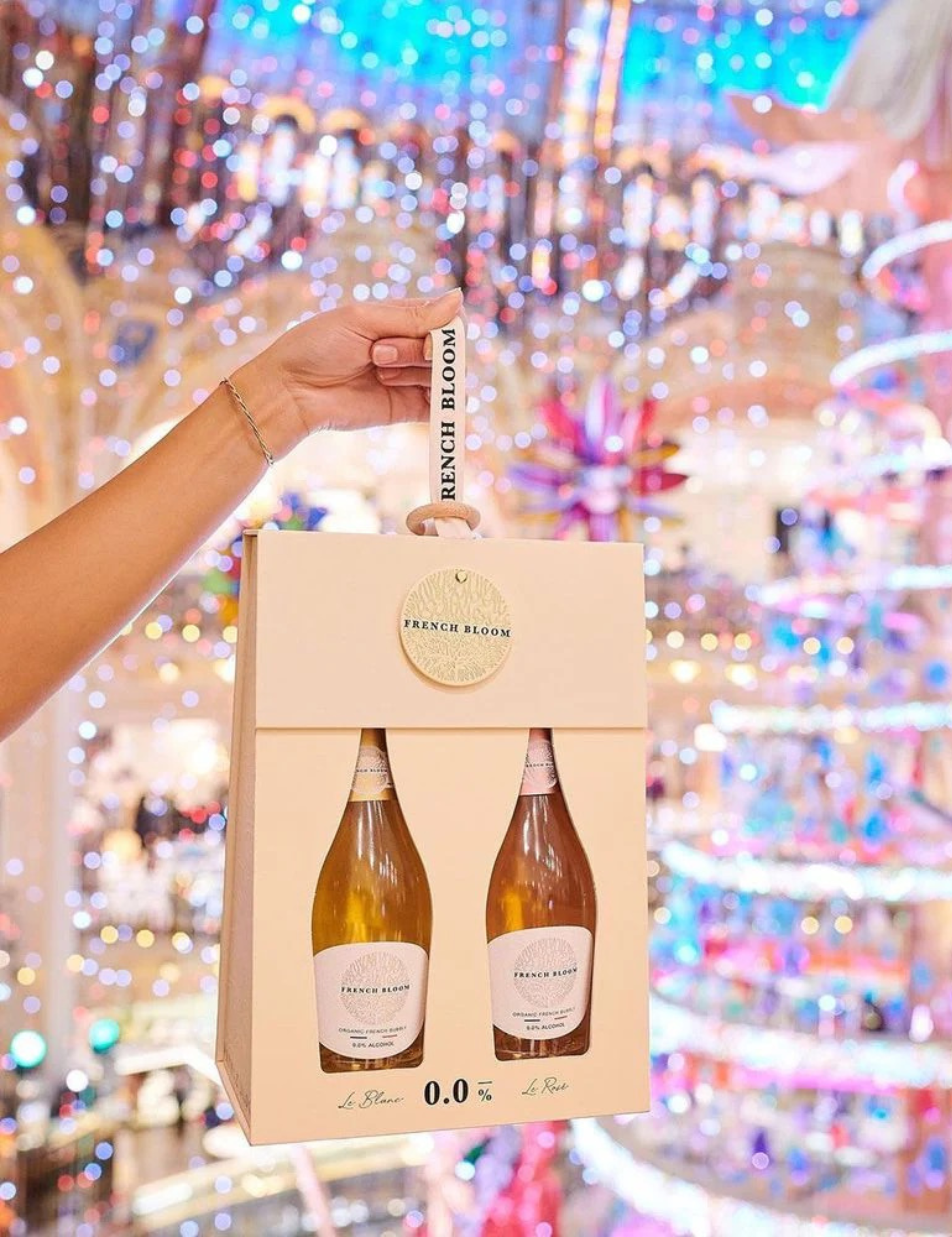 French Bloom Baby Box – nealkoholinio putojančio vyno rinkinys