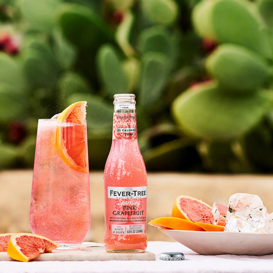 Natūralus Fever-Tree Pink Grapefruit – gaivus gėrimas kokteiliams