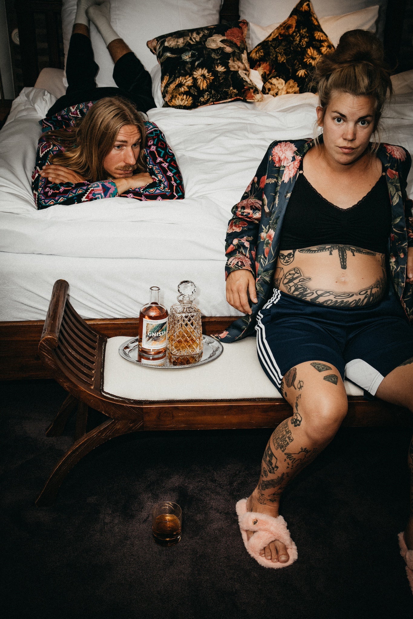 Nealkoholinis kokteilis su Gnista Floral Wormwood