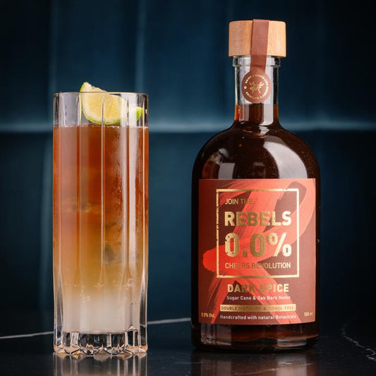 Rum alternative – Rebels Spirits be alkoholio