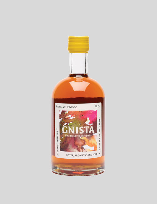 Gnista Floral Wormwood butelis – nealkoholinis žolelių aperityvas iš Švedijos