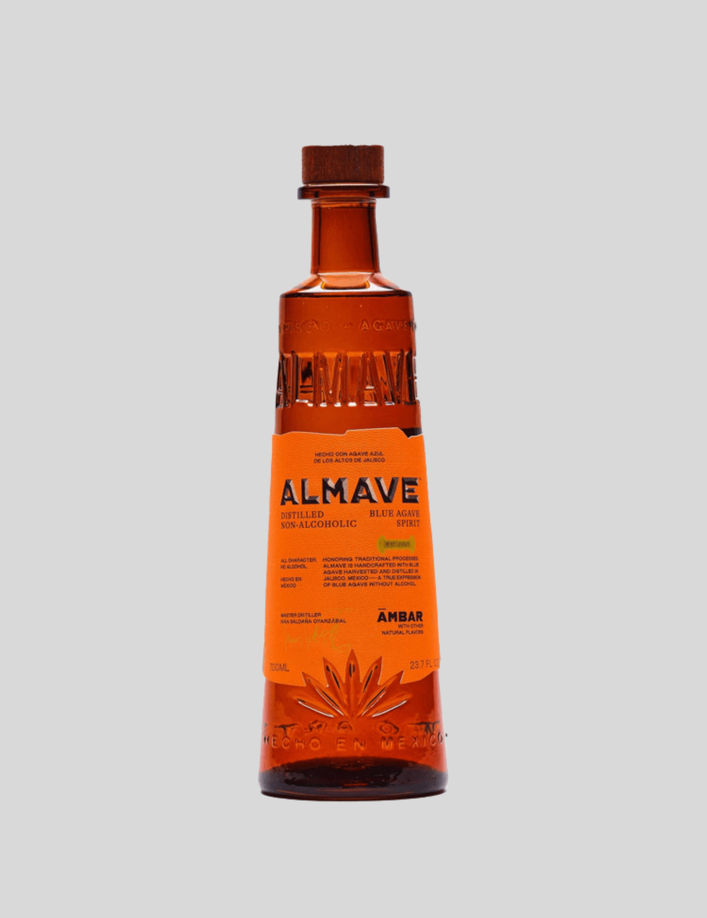 Almave Reposado nealkoholinis tekilos stiliaus gėrimas 700 ml butelis