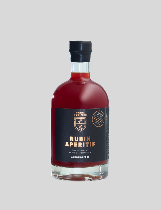 Franz von Fein Rubin Aperitif 500 ml butelis – nealkoholinis aperityvas