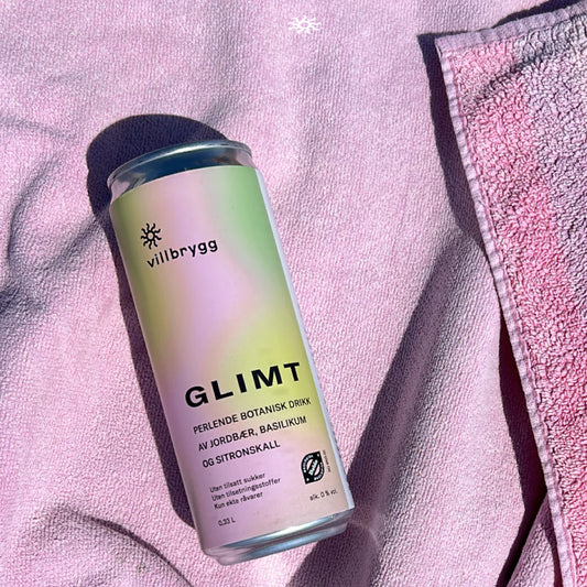 Villbrygg Glimt 0% – norvegiškas nealkoholinis gėrimas 330 ml