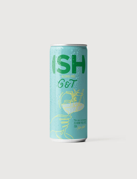 ISH Gin Tonic nealkoholinis kokteilis 250ml