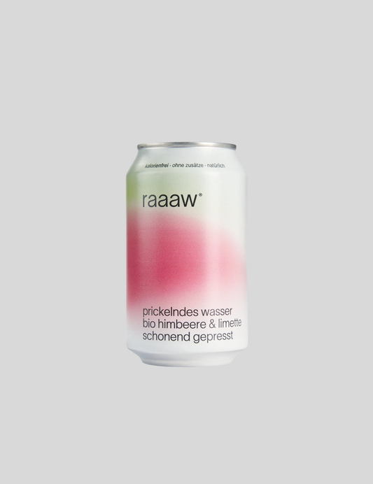 Raaaw Organic Raspberry & Lime (330ml)