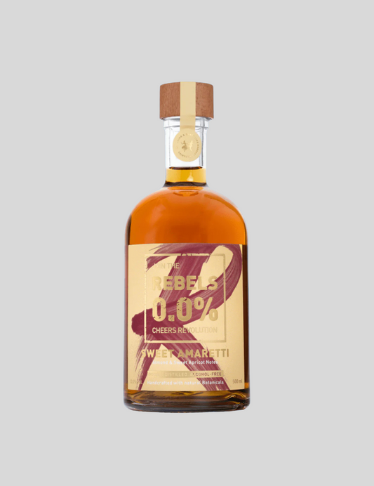 Rebels 0.0% Amaretto – bealkoholinė amareto alternatyva 500 ml